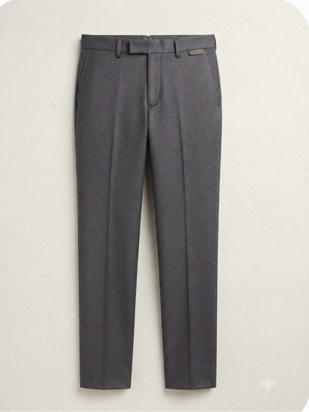 Rafaella Women's Gray Straight Leg Pants